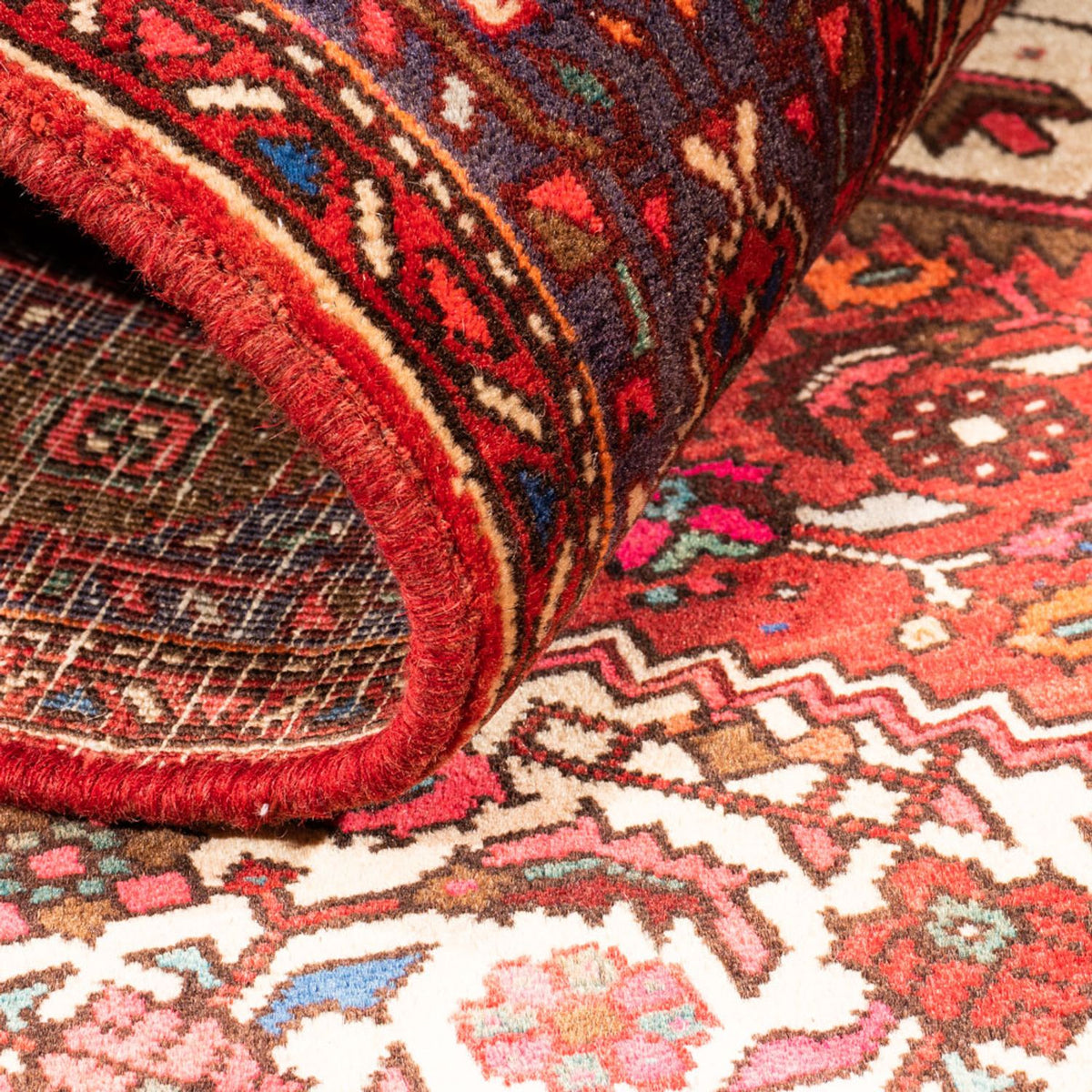 Perzisch Tapijt - Nomadisch - 146 x 100 cm - rood