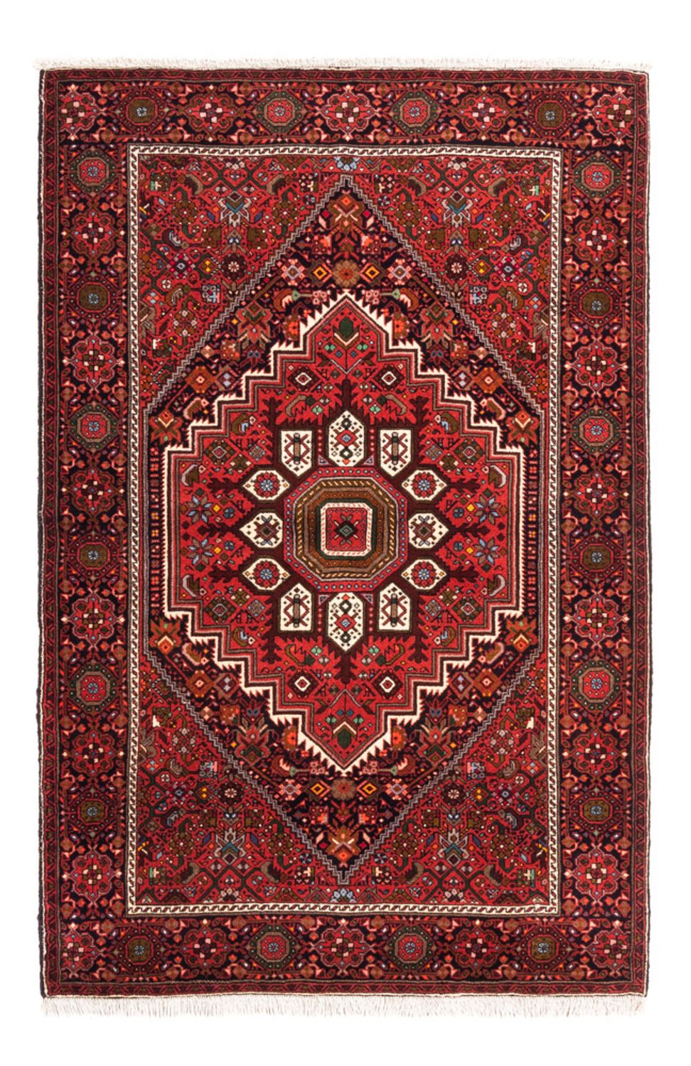 Perzisch Tapijt - Nomadisch - 155 x 103 cm - rood