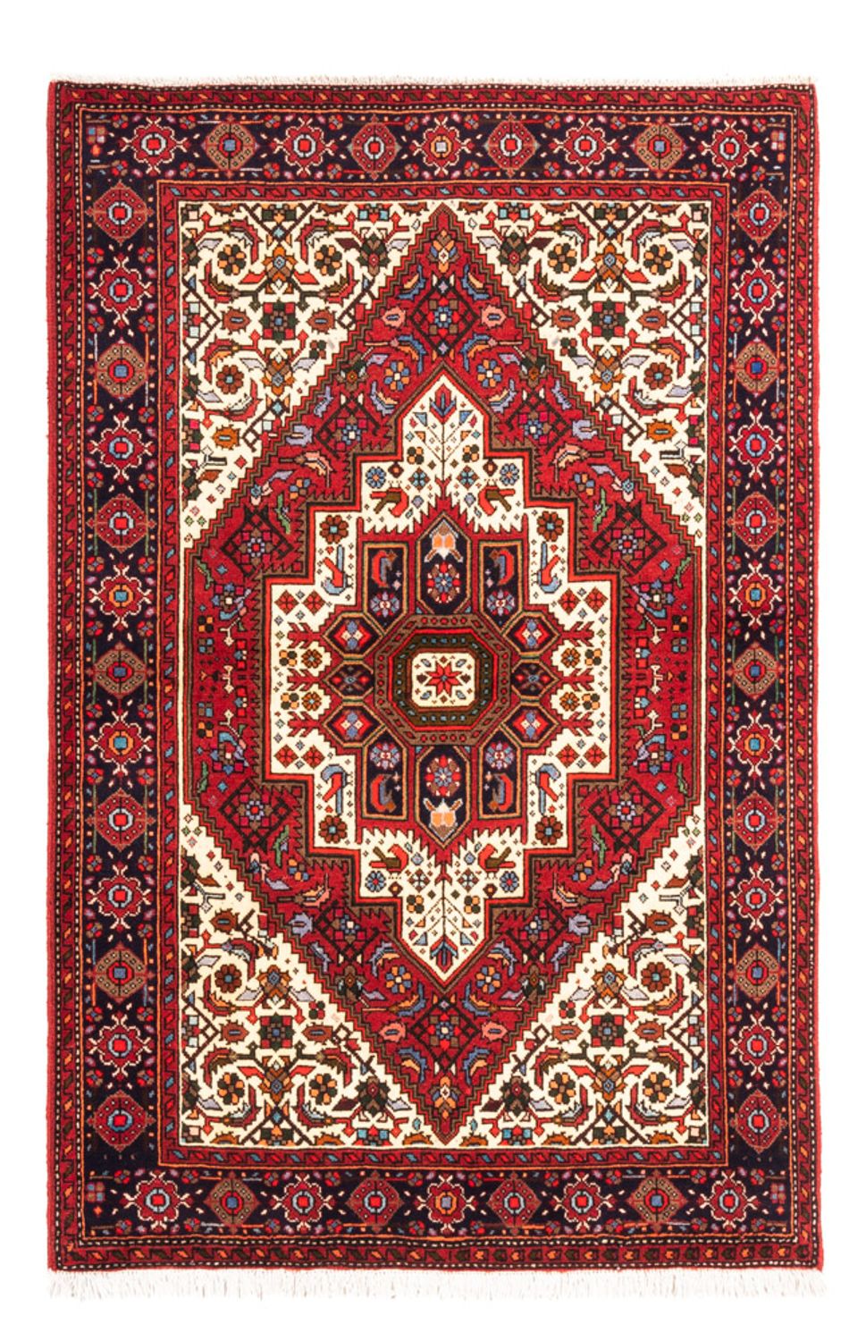 Perzisch Tapijt - Nomadisch - 150 x 97 cm - rood