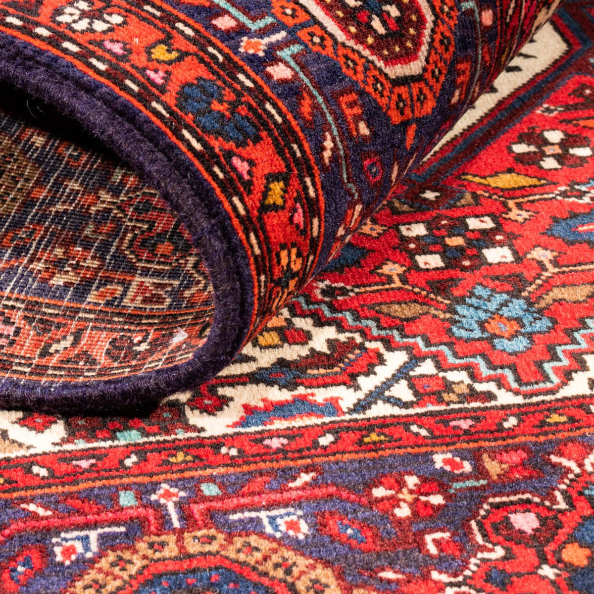 Perzisch Tapijt - Nomadisch - 142 x 102 cm - rood