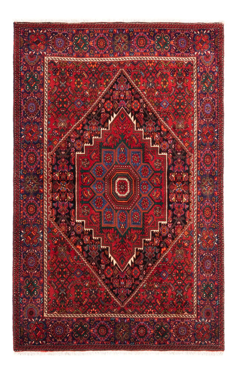 Perzisch Tapijt - Nomadisch - 155 x 102 cm - rood