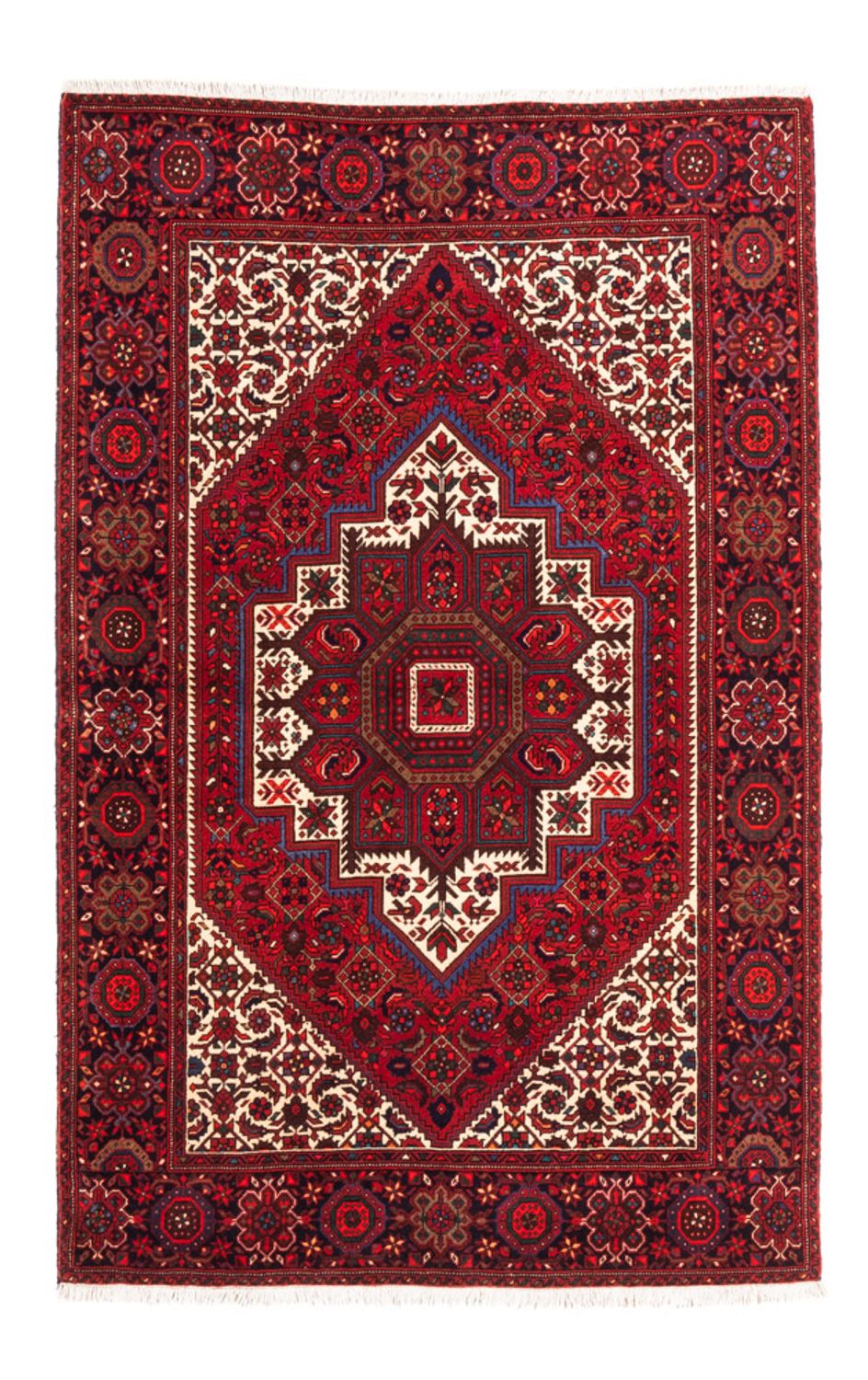 Perzisch Tapijt - Nomadisch - 156 x 103 cm - rood