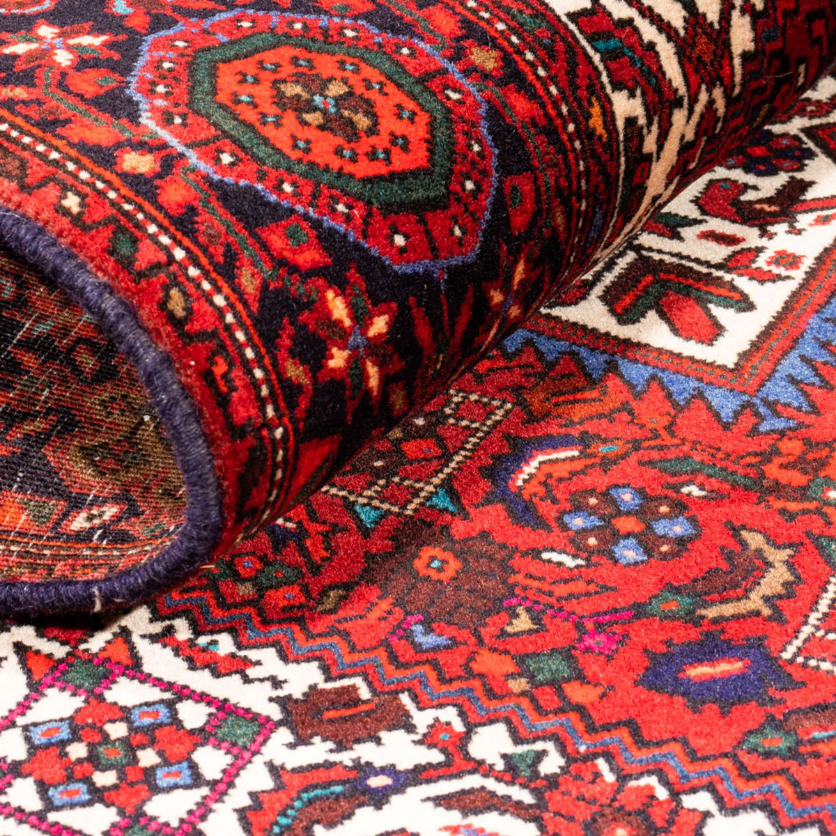 Perzisch Tapijt - Nomadisch - 156 x 103 cm - rood