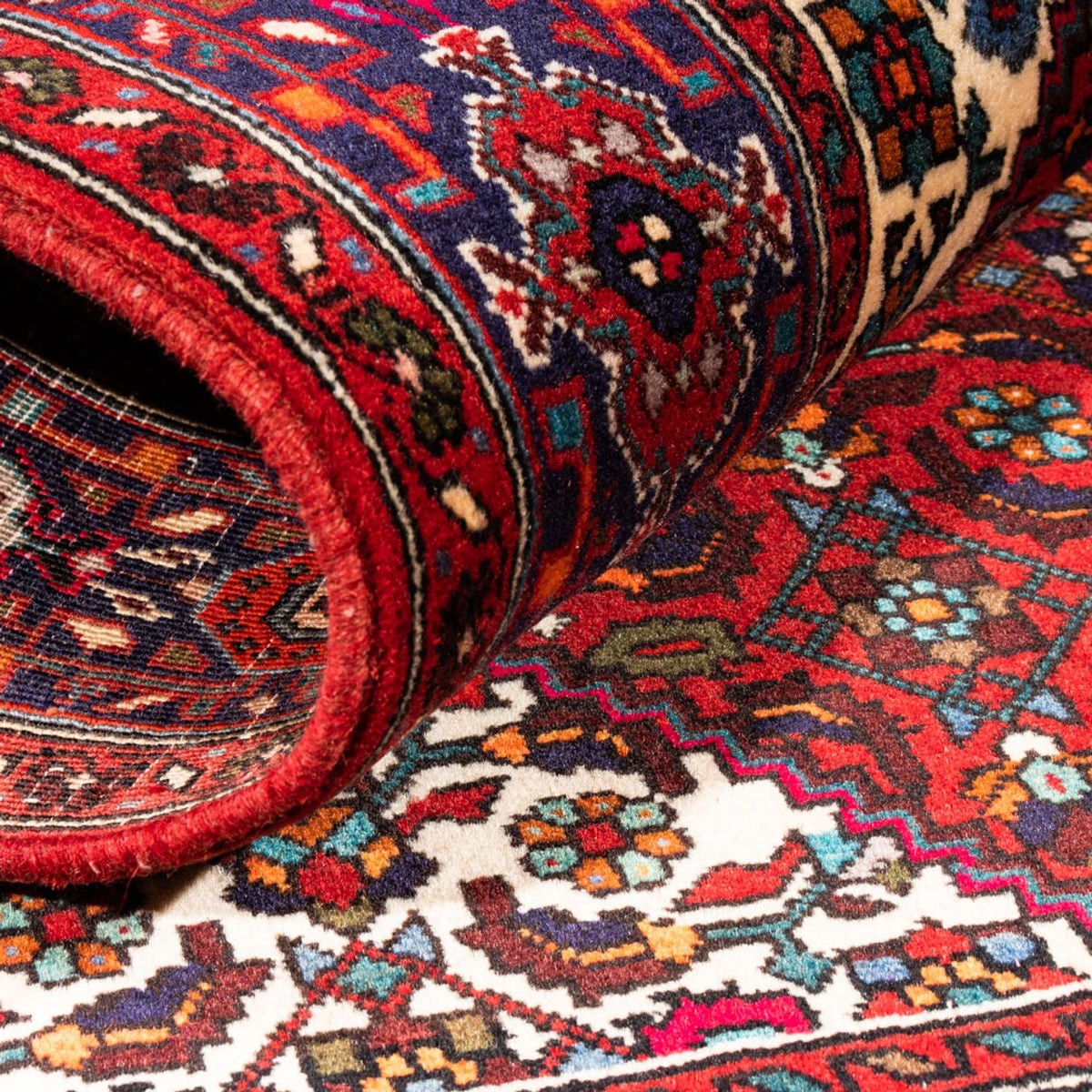 Perzisch Tapijt - Nomadisch - 155 x 100 cm - rood