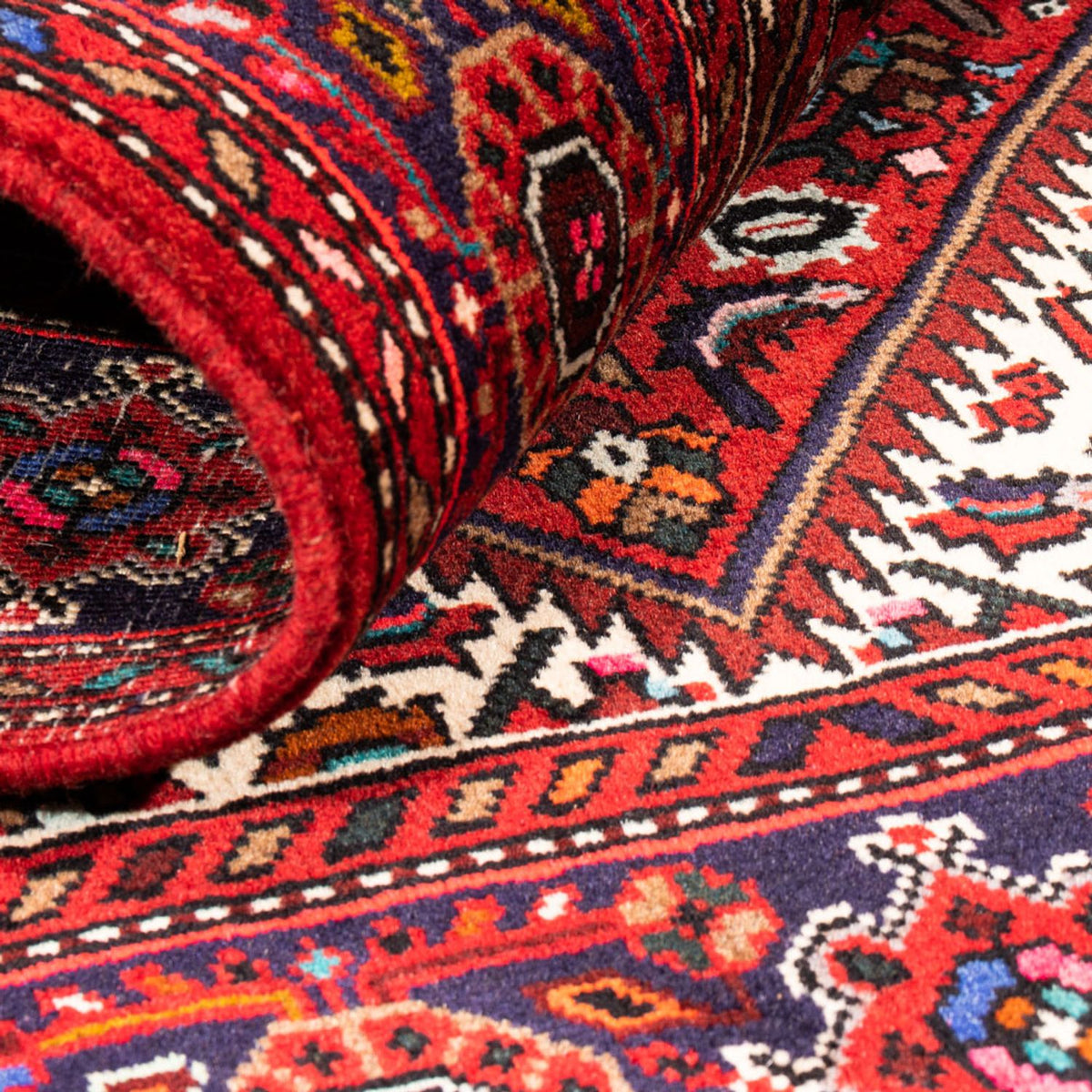 Perzisch Tapijt - Nomadisch - 152 x 100 cm - rood