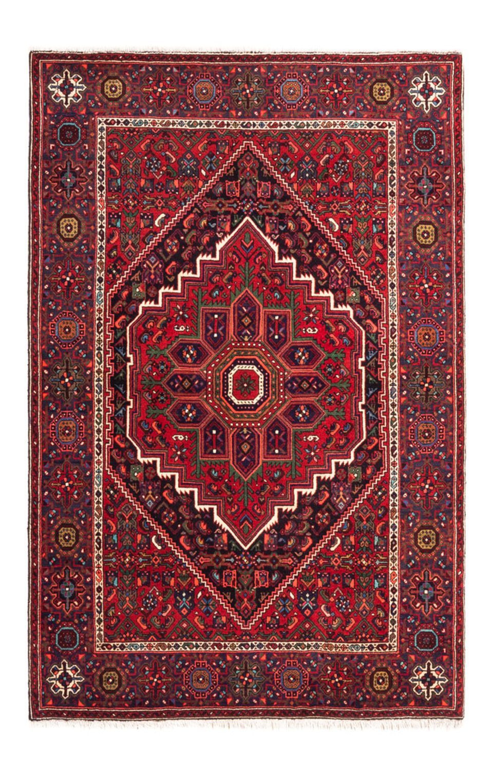 Perzisch Tapijt - Nomadisch - 150 x 102 cm - rood