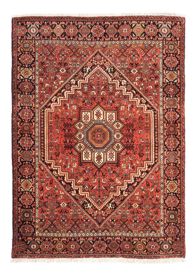 Perzisch Tapijt - Nomadisch - 143 x 103 cm - rood