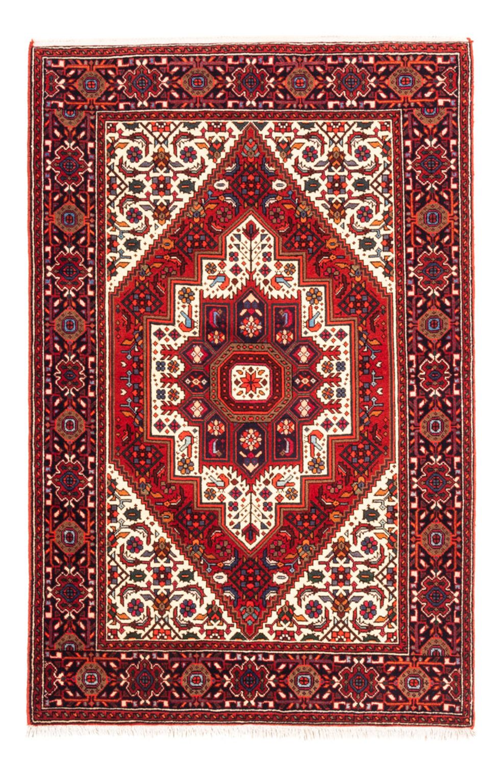 Perzisch Tapijt - Nomadisch - 150 x 97 cm - rood