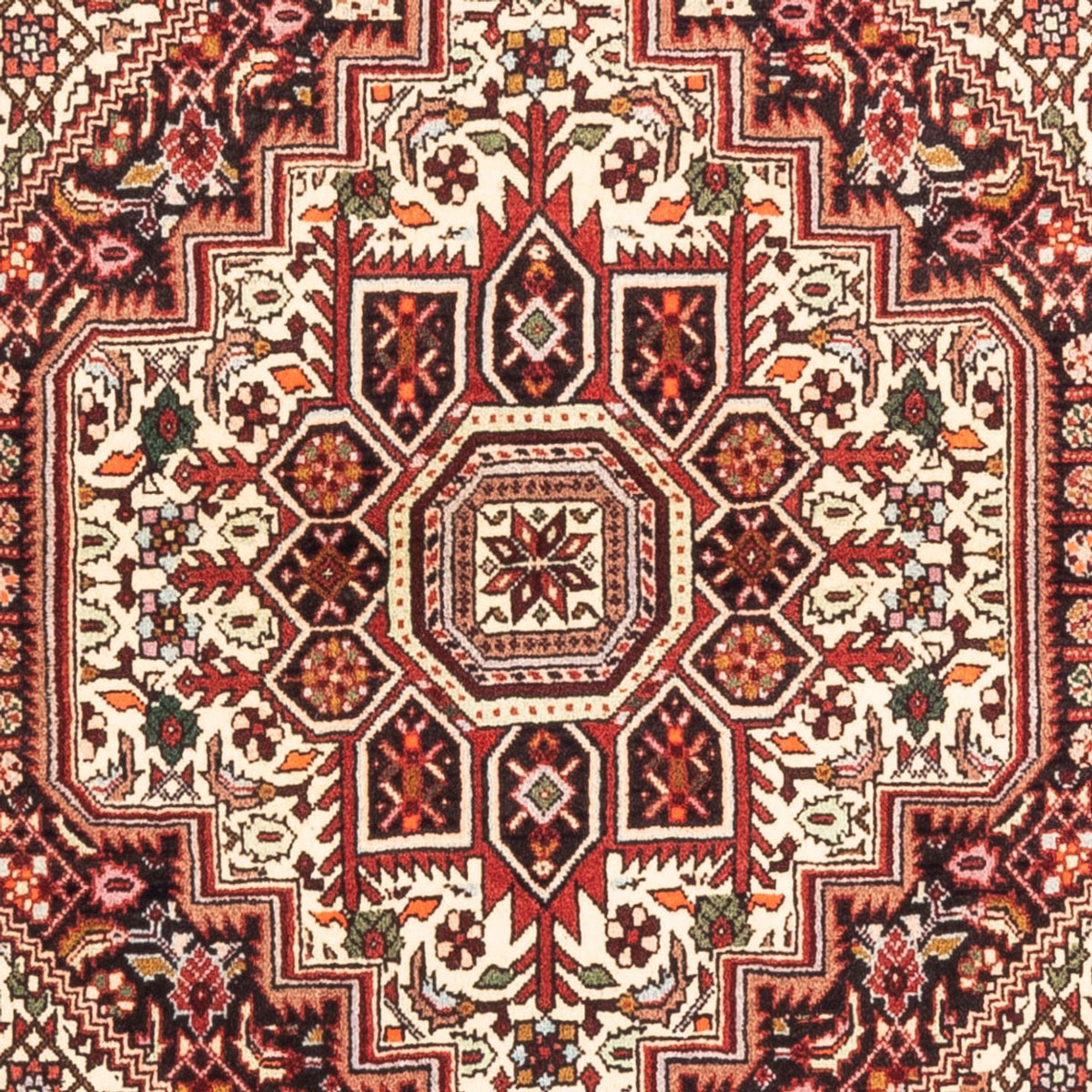 Perzisch Tapijt - Nomadisch - 155 x 106 cm - crème