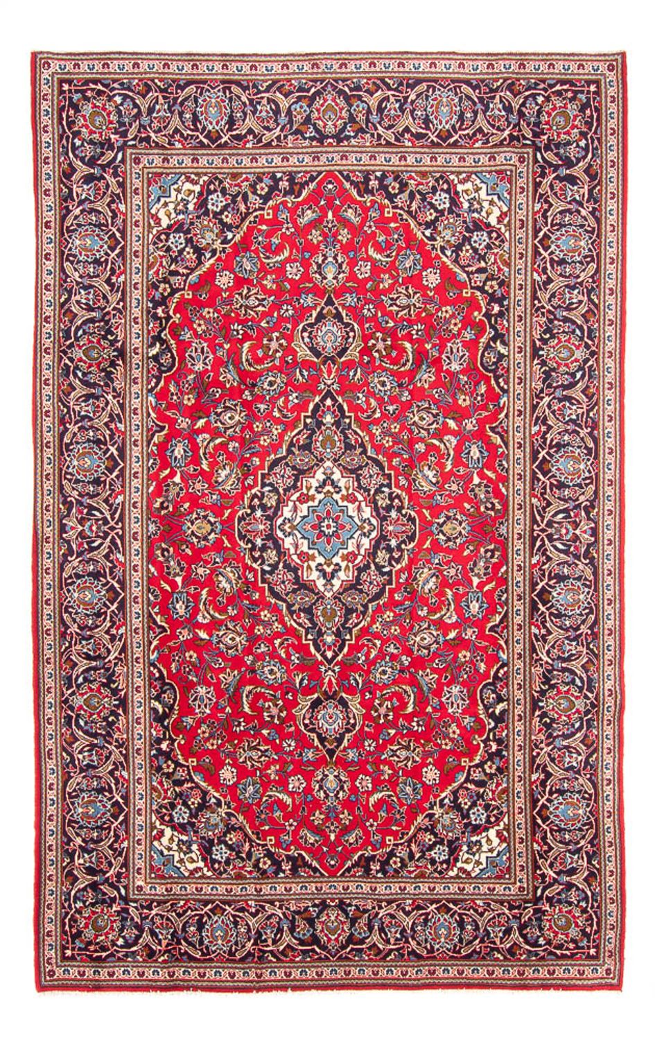 Perzisch tapijt - Keshan - 292 x 194 cm - rood