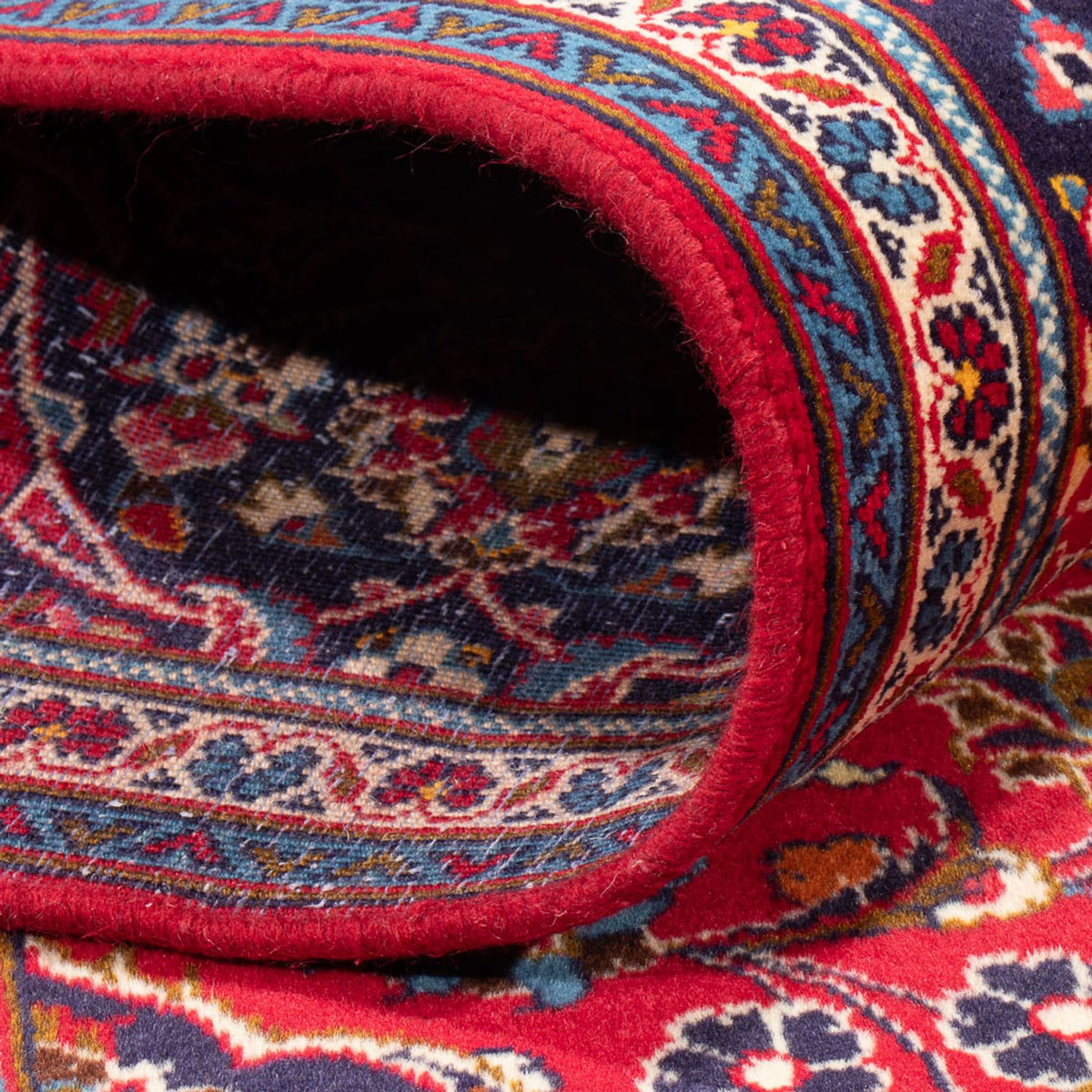 Perzisch tapijt - Keshan - 294 x 194 cm - rood