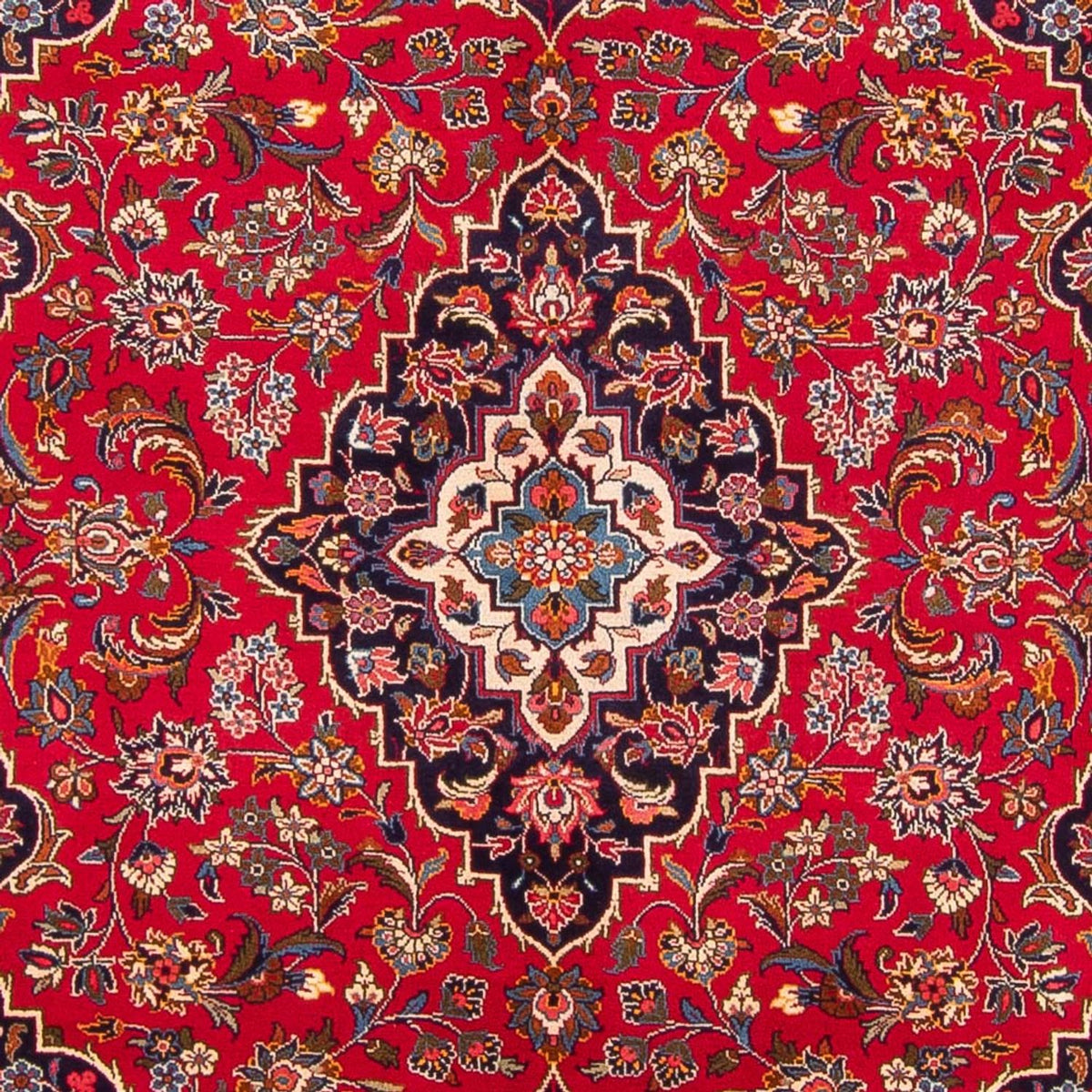 Perzisch tapijt - Keshan - 293 x 195 cm - rood