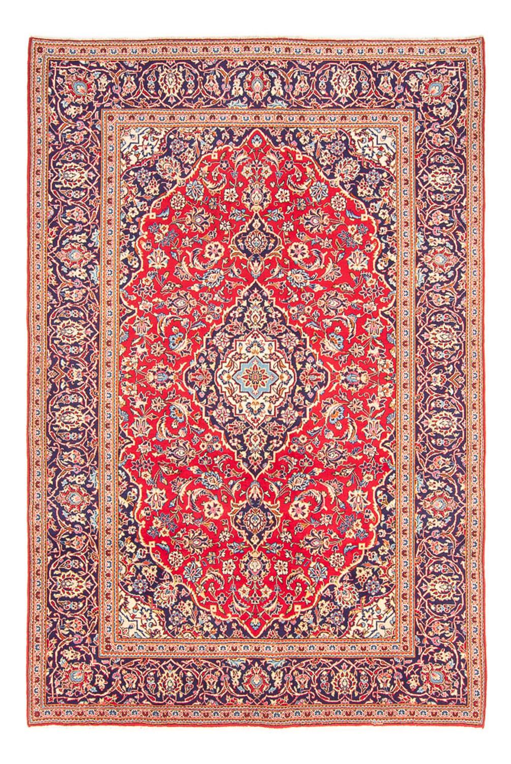 Perzisch tapijt - Keshan - 293 x 196 cm - rood