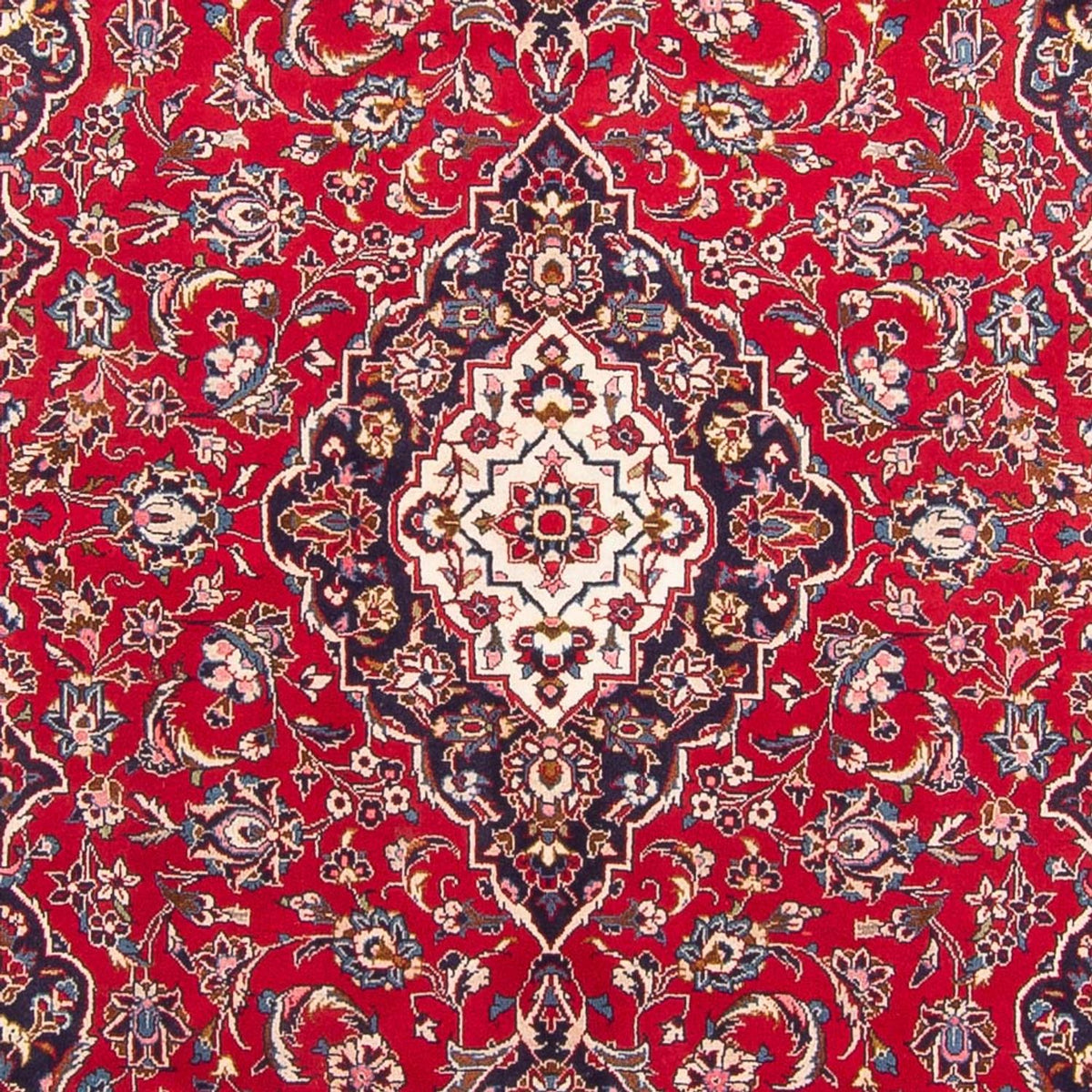 Perzisch tapijt - Keshan - 296 x 194 cm - rood