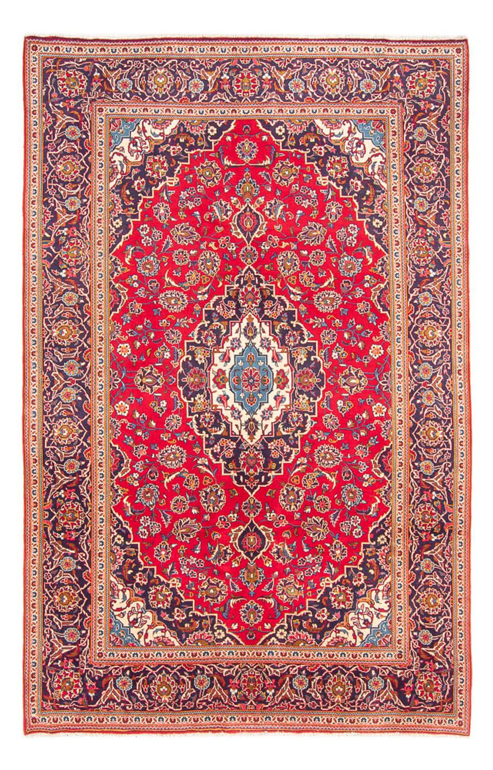 Perzisch tapijt - Keshan - 295 x 196 cm - rood