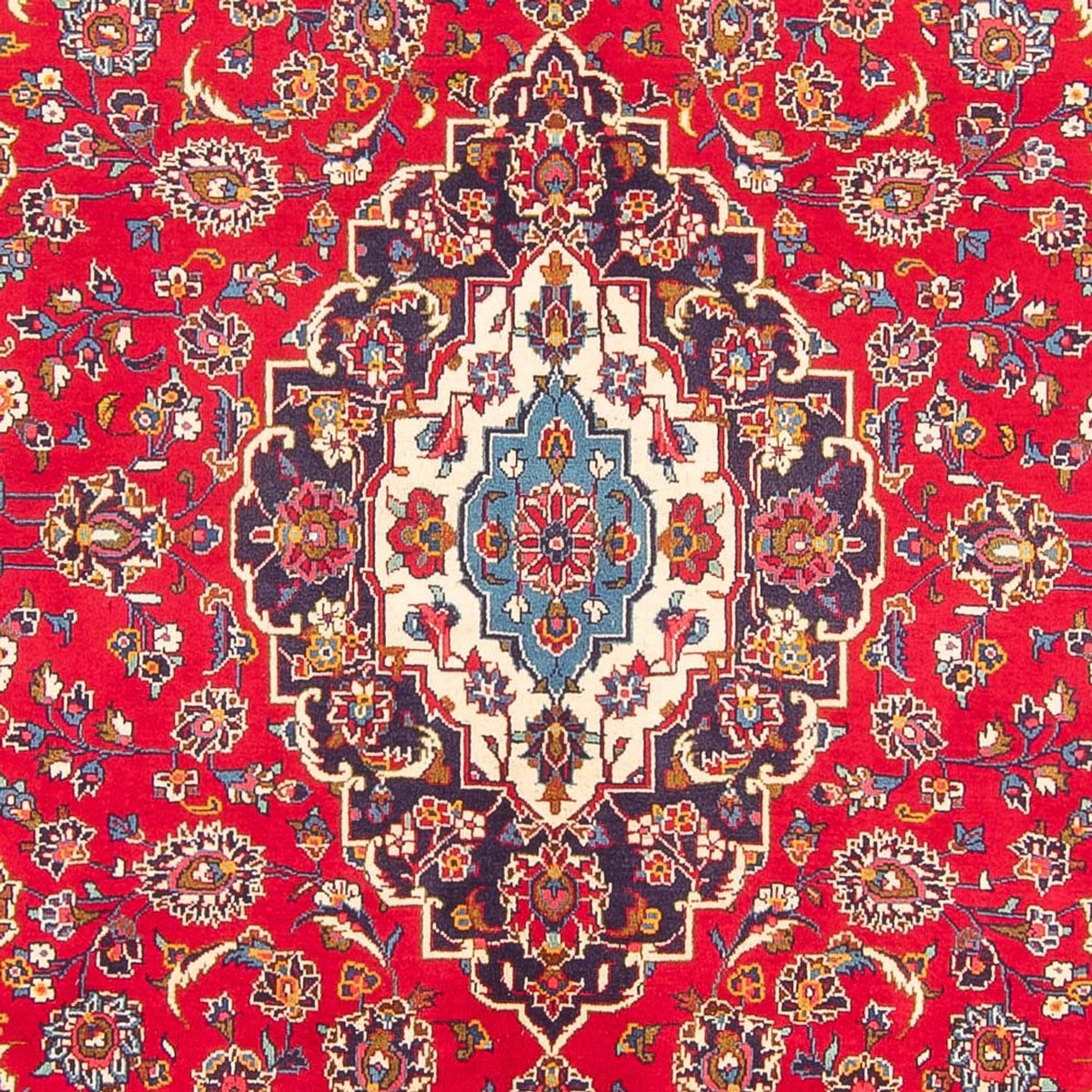 Perzisch tapijt - Keshan - 295 x 196 cm - rood
