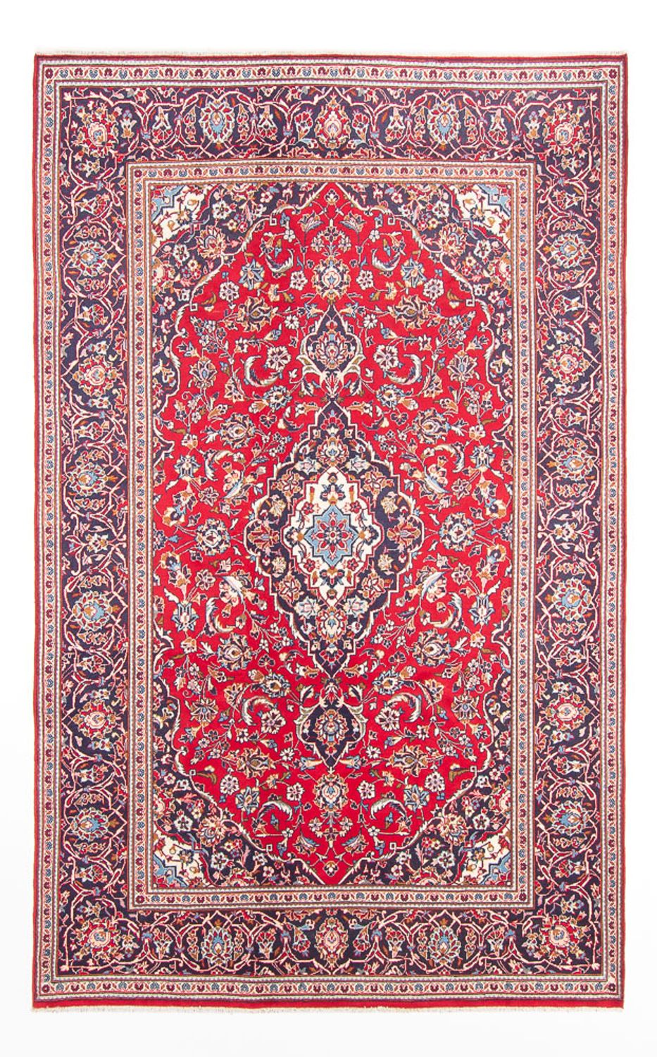 Perzisch tapijt - Keshan - 295 x 197 cm - rood