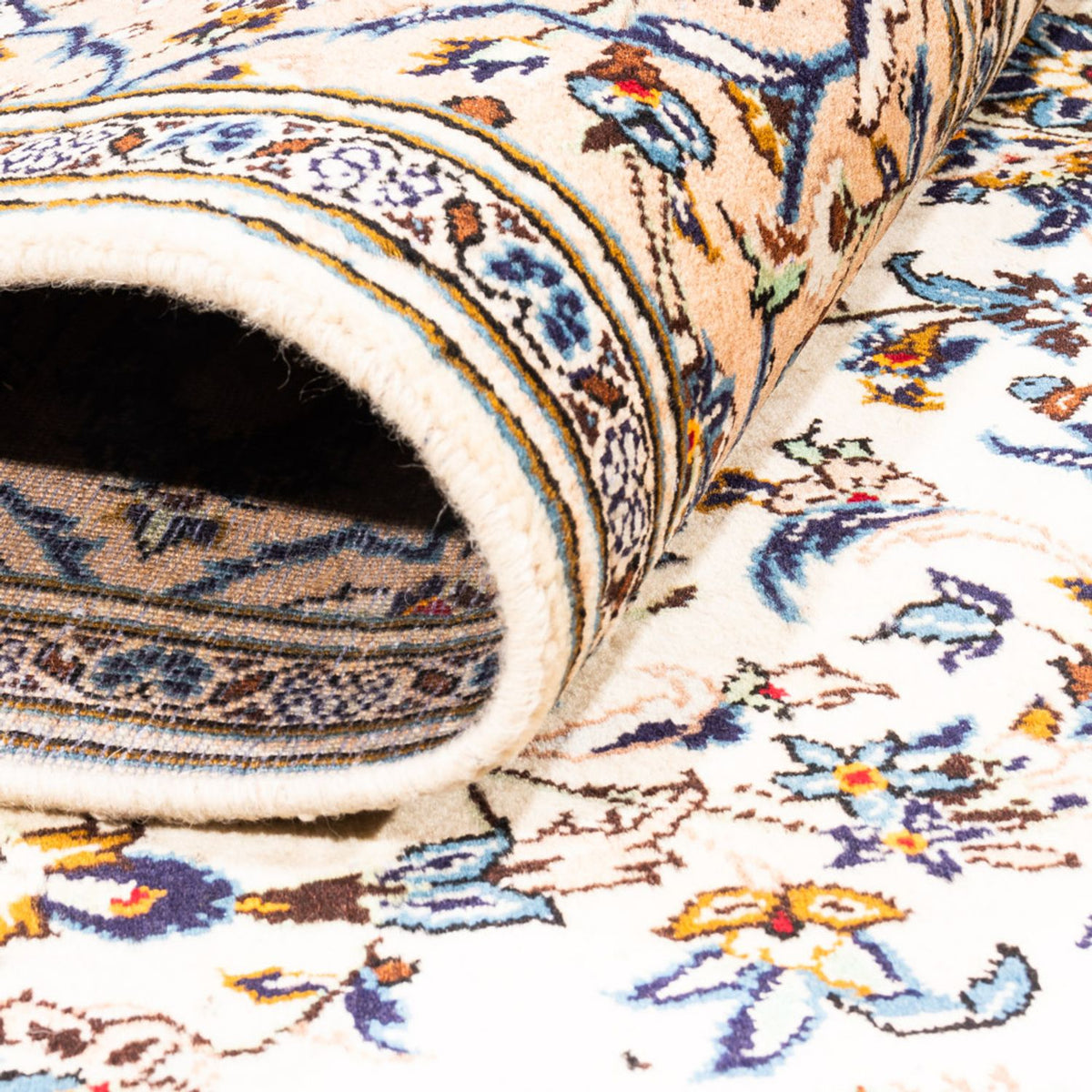 Perzisch tapijt - Keshan - 294 x 198 cm - beige