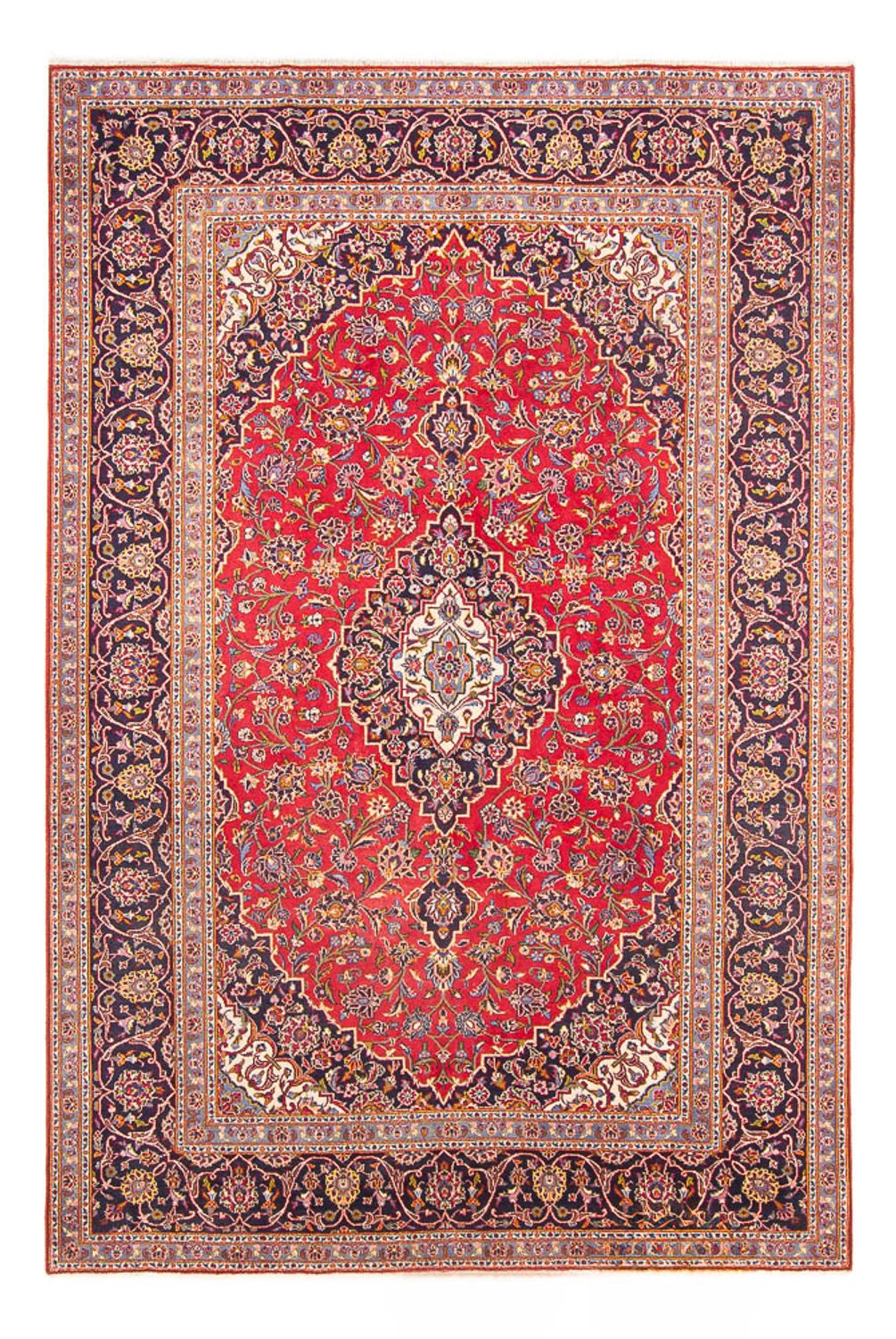 Perzisch tapijt - Keshan - 295 x 198 cm - rood