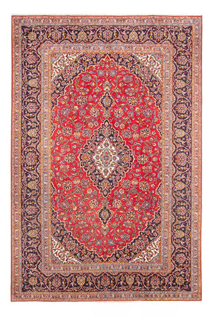 Perzisch tapijt - Keshan - 295 x 198 cm - rood