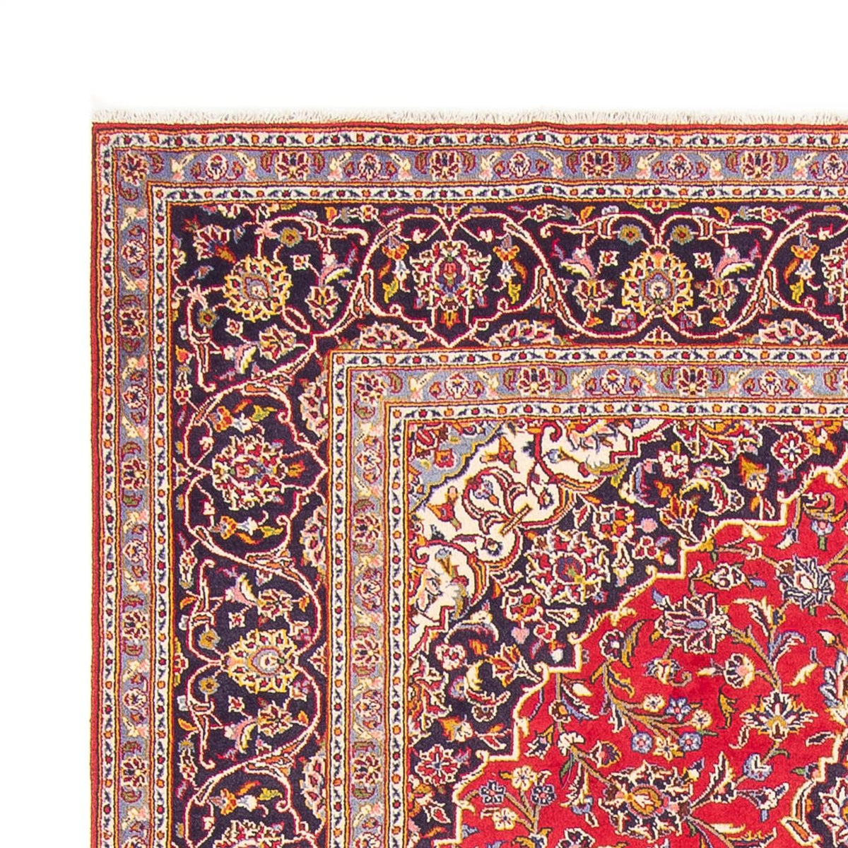 Kashan Tapijt 198x295cm - Perzisch tapijt
