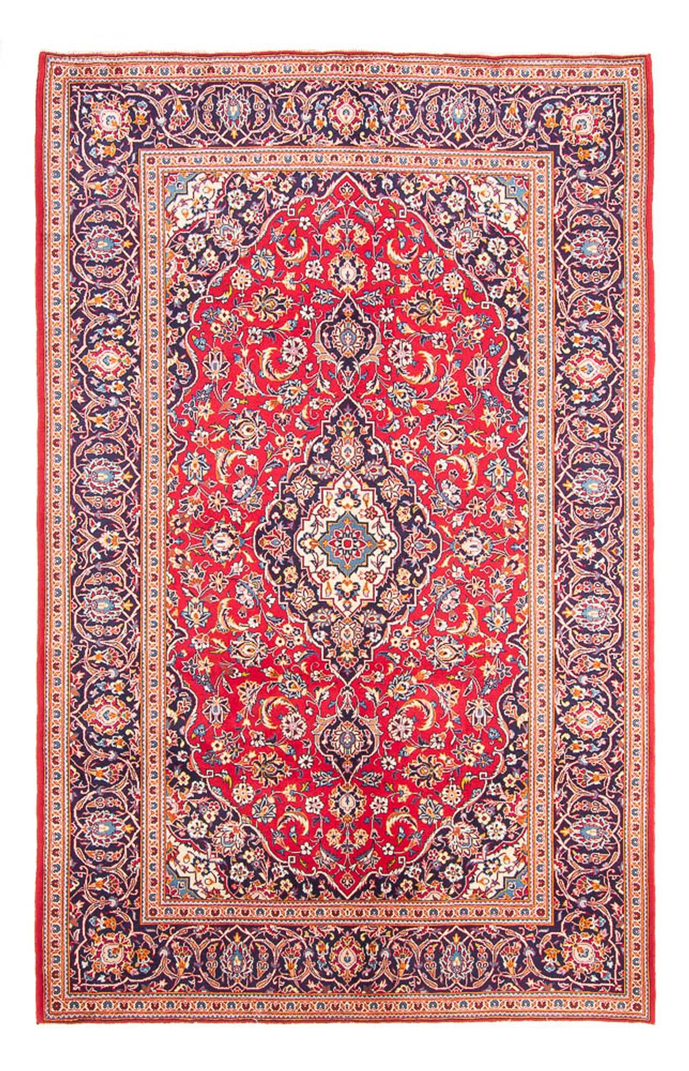Perzisch tapijt - Keshan - 294 x 200 cm - rood