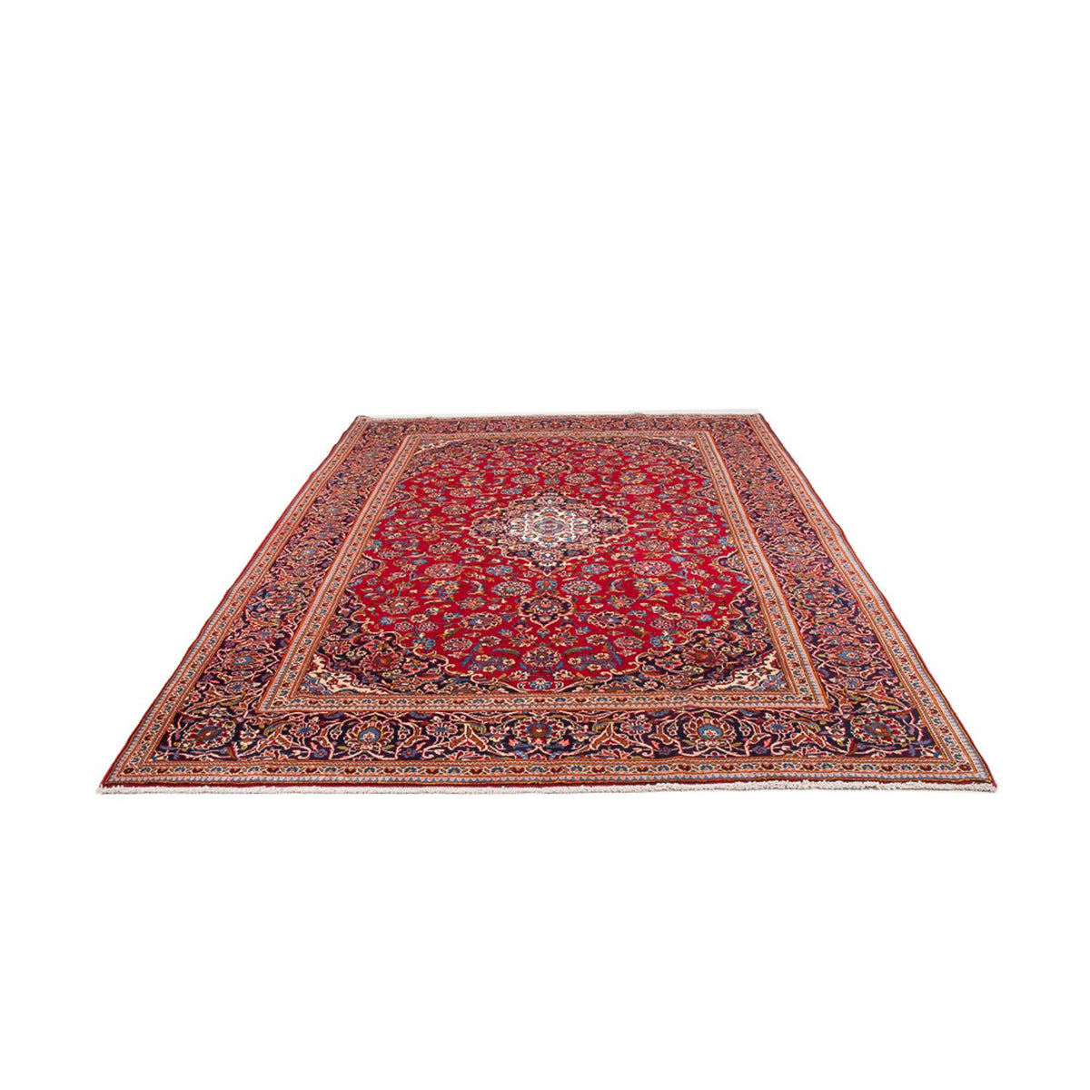Perzisch tapijt - Keshan - 300 x 197 cm - rood