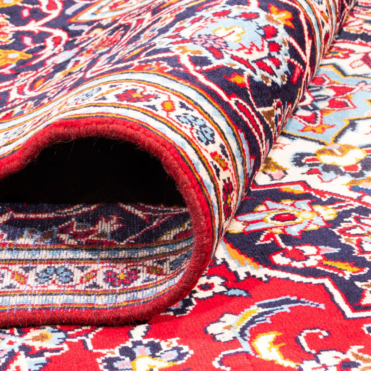 Perzisch tapijt - Keshan - 294 x 202 cm - rood