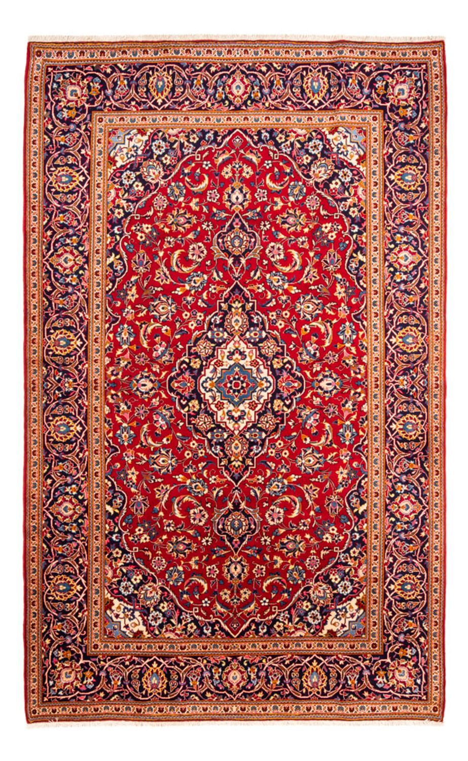 Perzisch tapijt - Keshan - 302 x 198 cm - rood
