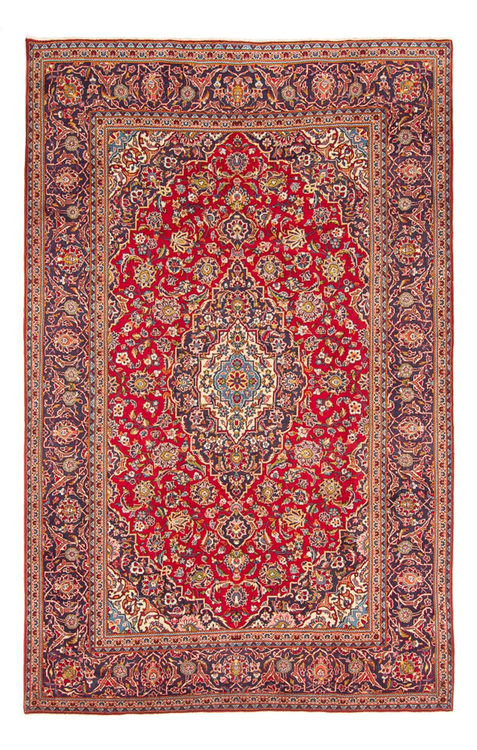 Perzisch tapijt - Keshan - 300 x 200 cm - rood