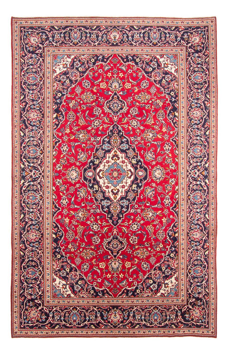 Perzisch tapijt - Keshan - 300 x 200 cm - rood