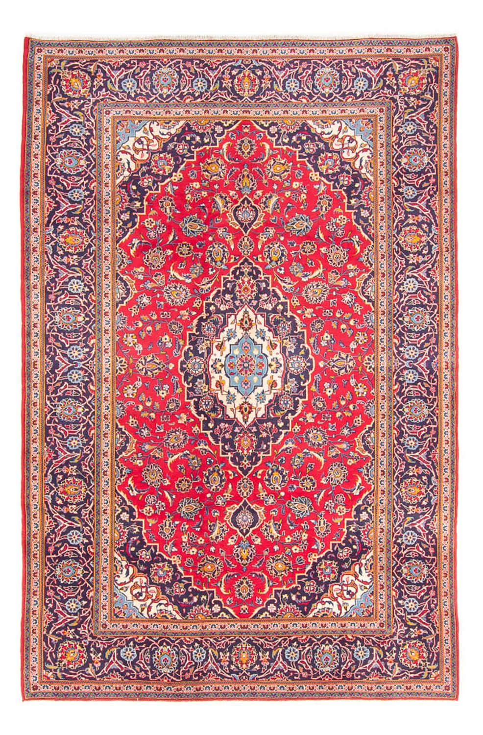 Perzisch tapijt - Keshan - 300 x 200 cm - rood
