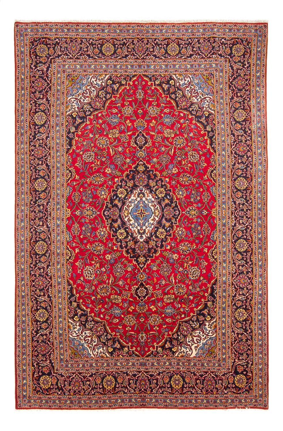 Perzisch tapijt - Keshan - 296 x 203 cm - rood
