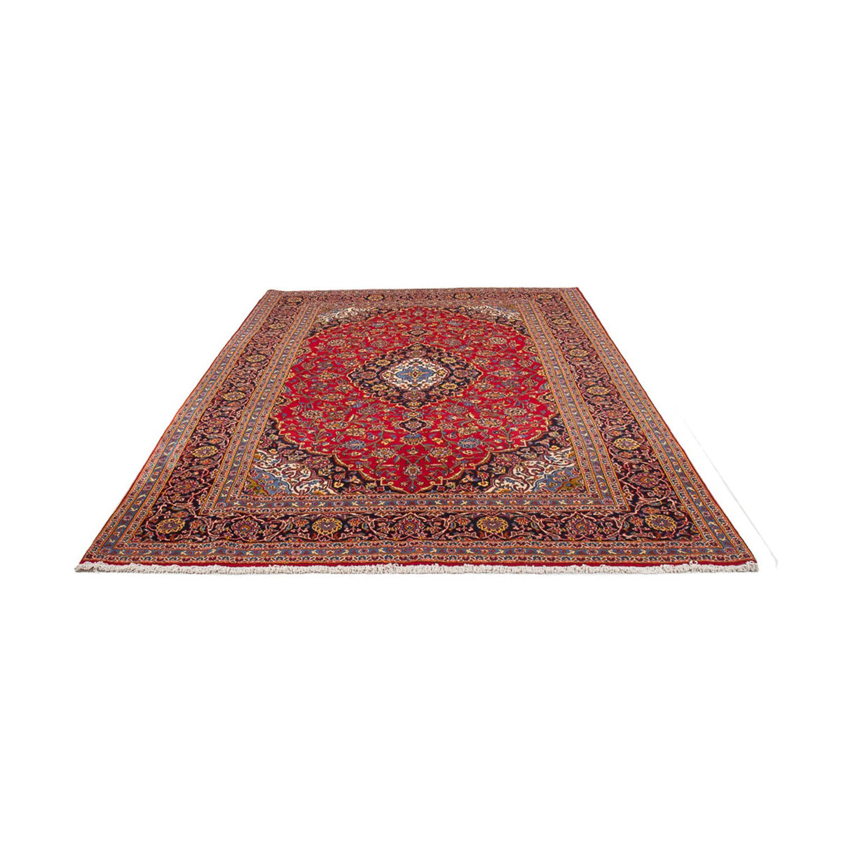 Perzisch tapijt - Keshan - 296 x 203 cm - rood