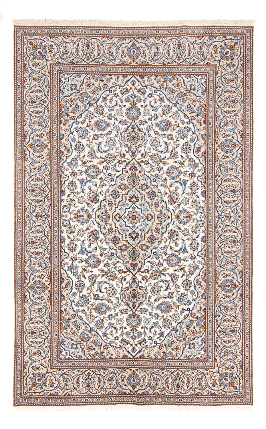 Perzisch tapijt - Keshan - 303 x 200 cm - beige