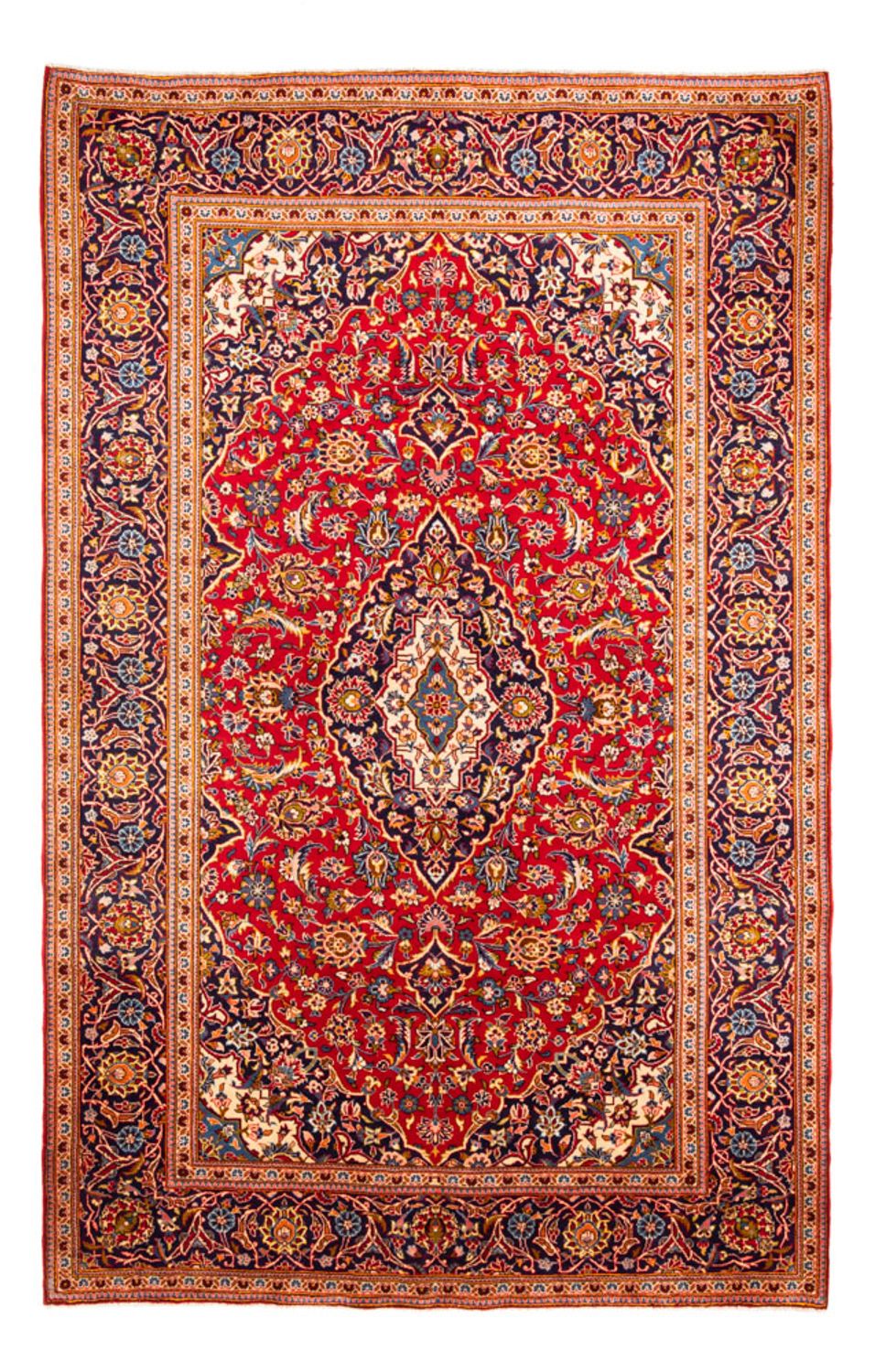 Perzisch tapijt - Keshan - 303 x 200 cm - rood