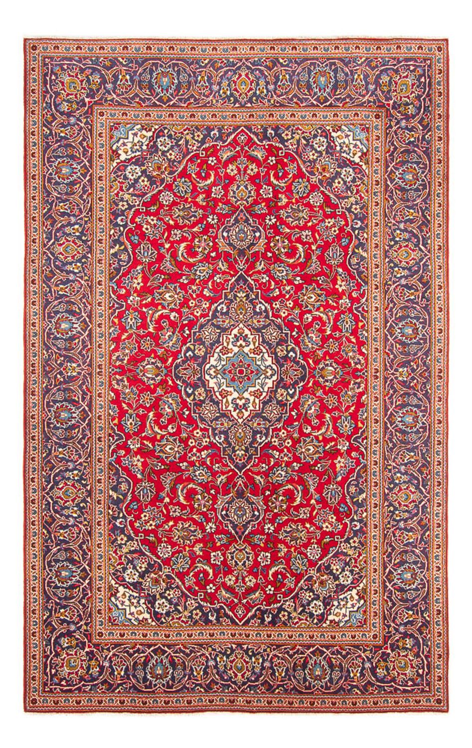 Perzisch tapijt - Keshan - 307 x 198 cm - rood