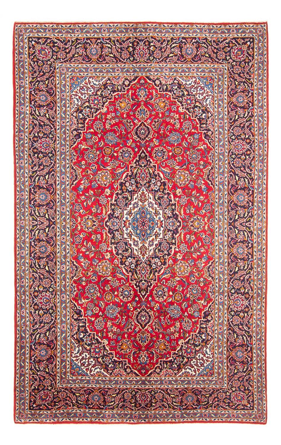Perzisch tapijt - Keshan - 300 x 203 cm - rood