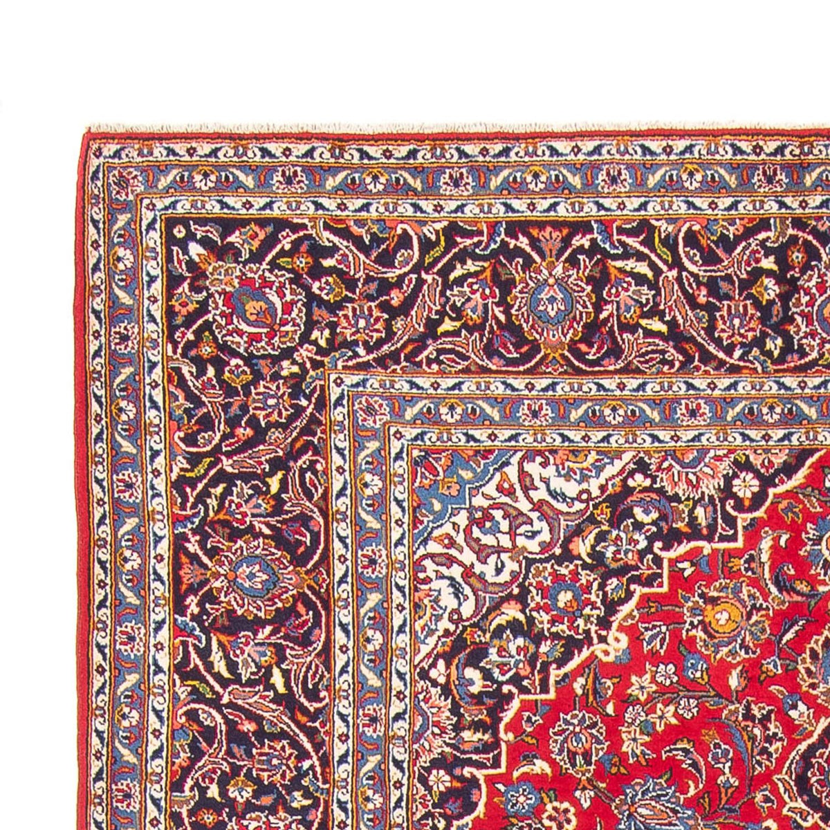 Perzisch tapijt - Keshan - 300 x 203 cm - rood