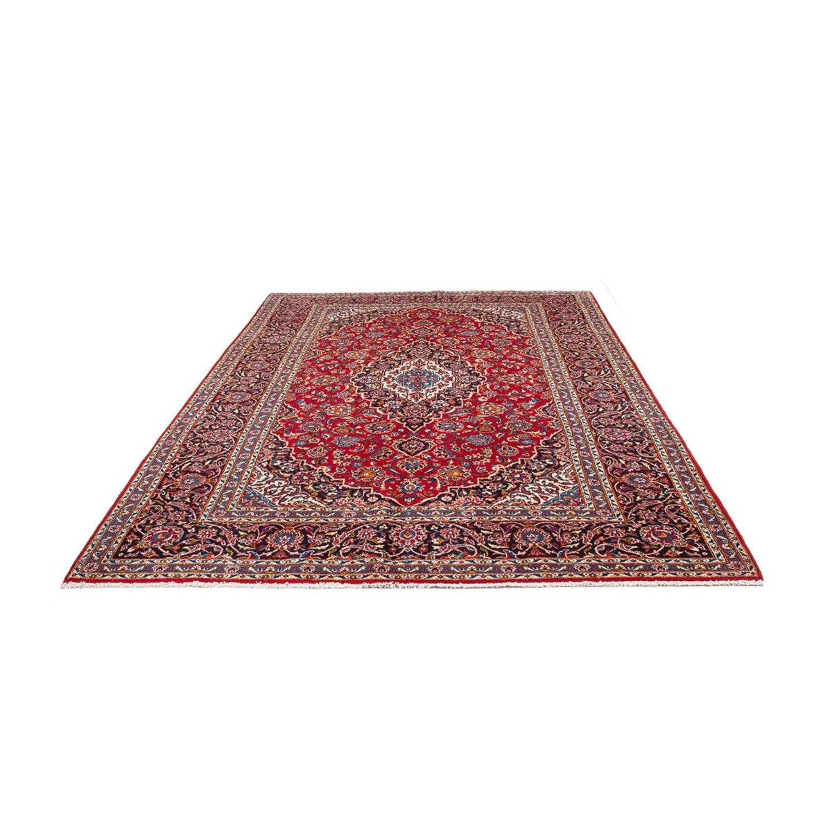Perzisch tapijt - Keshan - 300 x 203 cm - rood