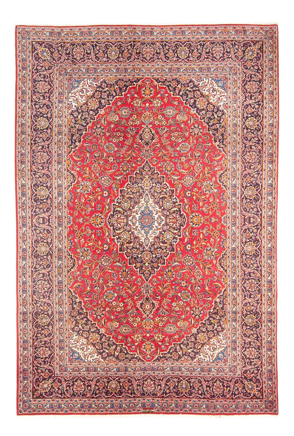Perzisch tapijt - Keshan - 297 x 207 cm - rood