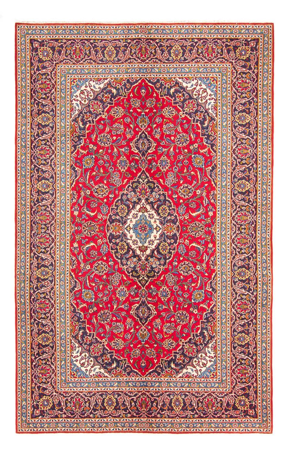 Perzisch tapijt - Keshan - 302 x 205 cm - rood