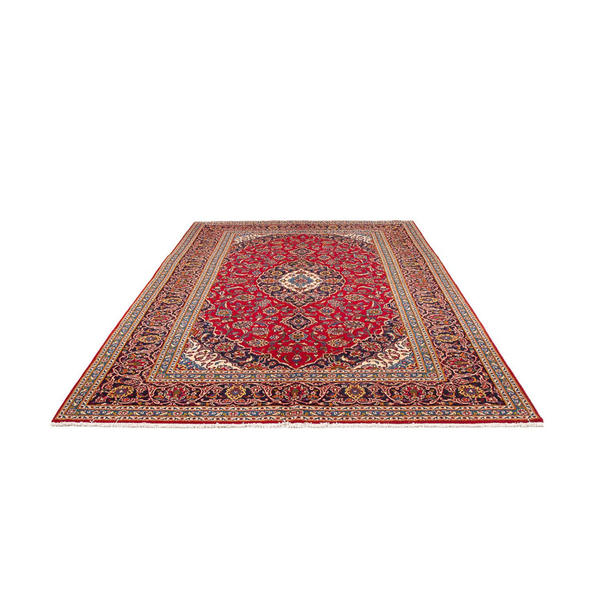 Perzisch tapijt - Keshan - 302 x 205 cm - rood