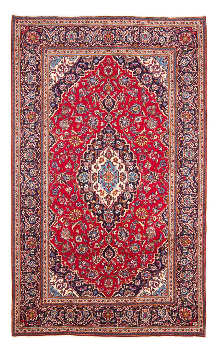Perzisch tapijt - Keshan - 300 x 208 cm - rood
