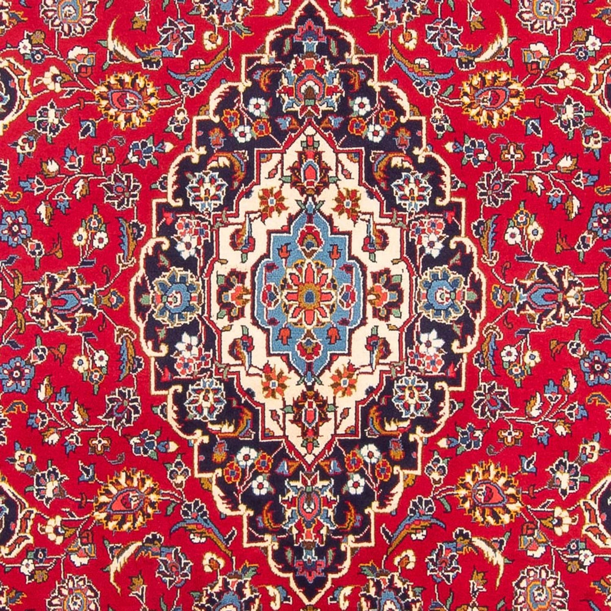 Perzisch tapijt - Keshan - 300 x 208 cm - rood
