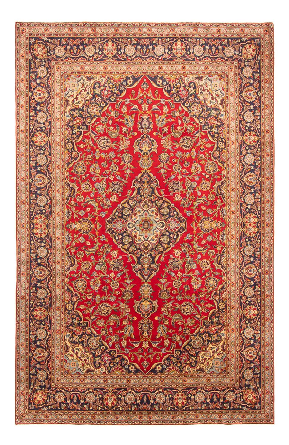 Perzisch tapijt - Keshan - 307 x 204 cm - rood