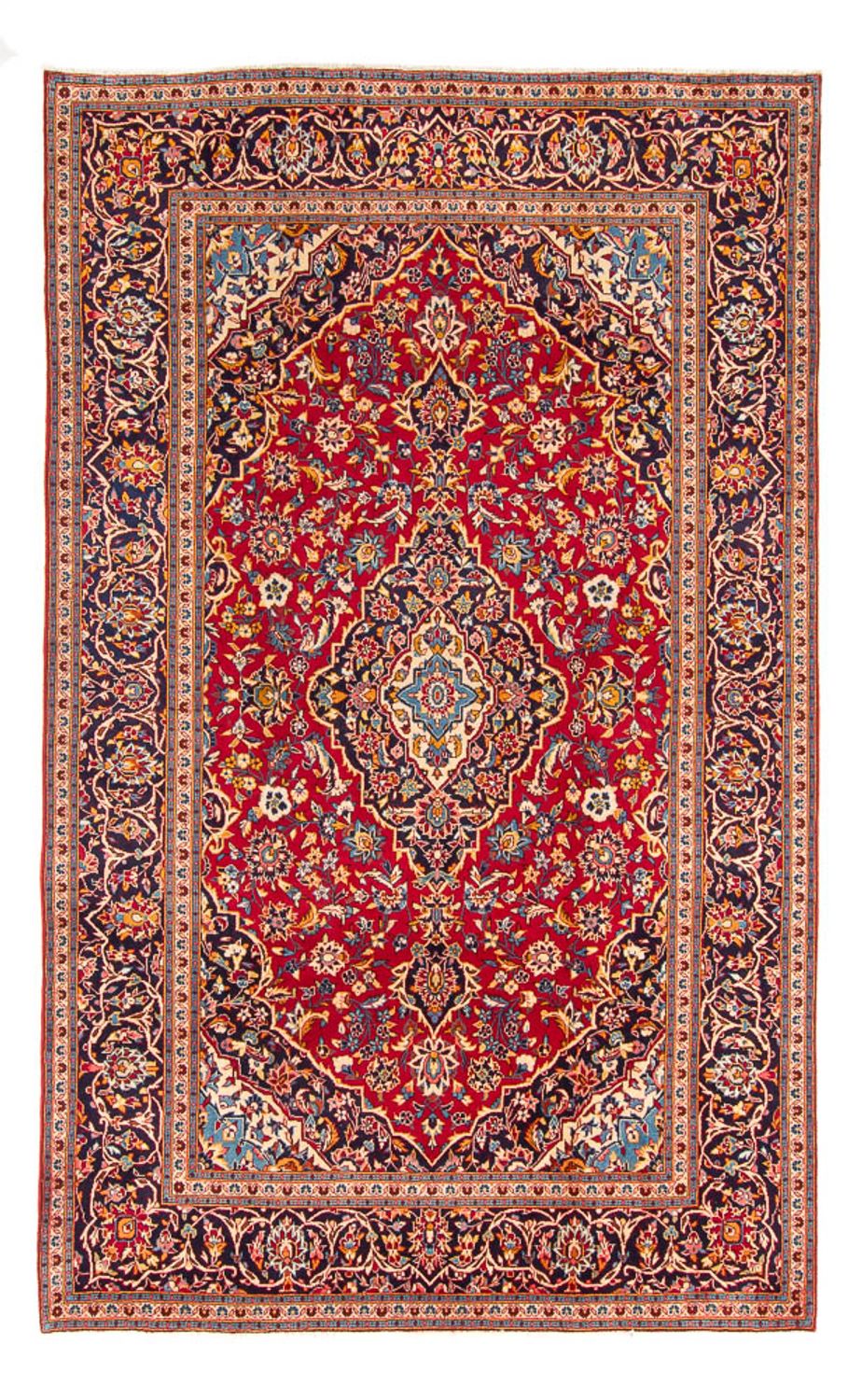 Perzisch tapijt - Keshan - 312 x 202 cm - rood