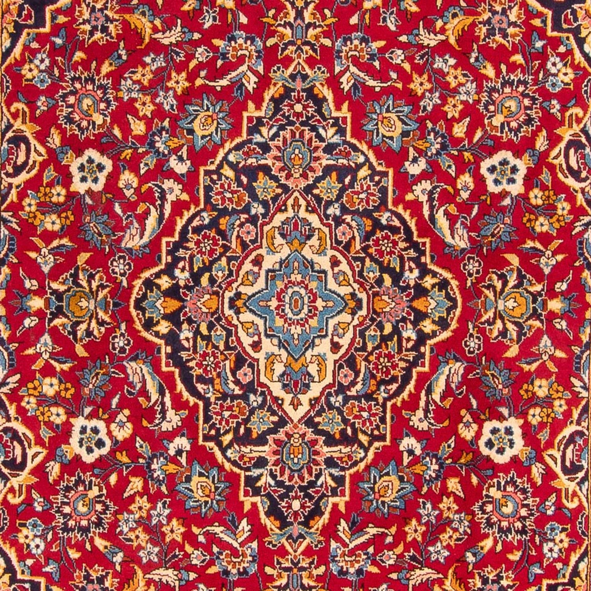 Perzisch tapijt - Keshan - 312 x 202 cm - rood
