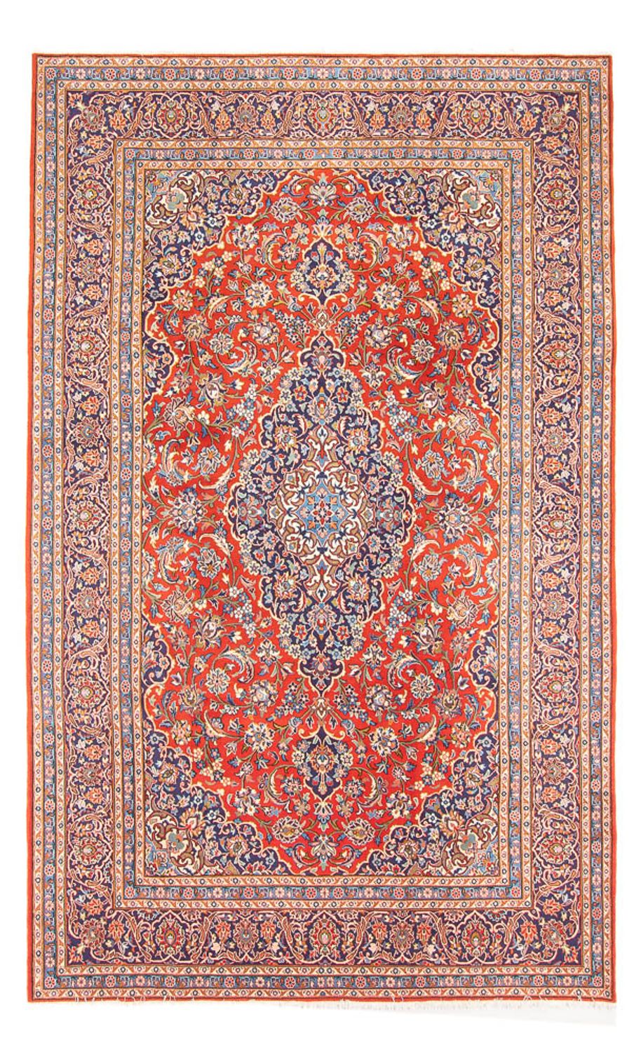 Perzisch tapijt - Keshan - 314 x 202 cm - rood