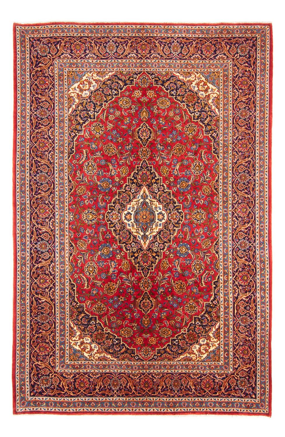Perzisch tapijt - Keshan - 309 x 212 cm - rood
